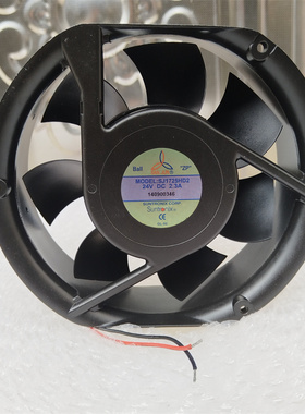 台湾原装三巨 SJ1725HD2 12V/24V 2.3A变频器风扇 17251/17CM