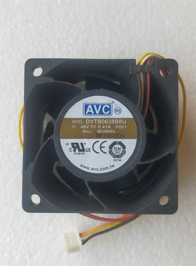 全新AVC DYTB0638B8U-P001 6038 12V 0.41A 服务器变频器散热风扇
