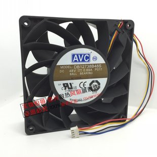 =0.69A 散熱風扇 12738 臺灣AVC 48V 主機 DB12738B48S H3C