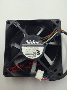 12V 0.70A 8CM 全新Nidec 机箱 12TS13 8025 服务器散热风扇 D08A