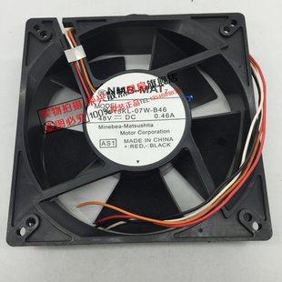 0.46A 12.7CM双滚珠风扇 5015KL NMB B49 48V 07W B46 12738