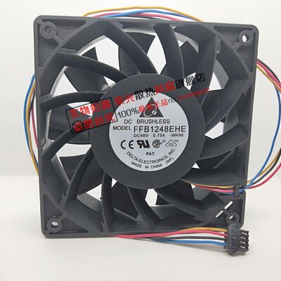 原装台达 FFB1248EHE 12038 48V 0.75A -wk66 四线 PWM调速 风扇