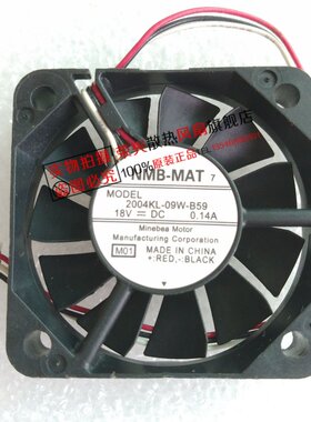 全新原装 NMB 5CM 5010 18V 0.14A 散热风扇 2004KL-09W-B50/-B59