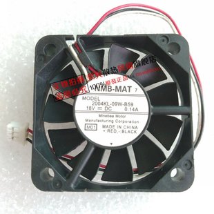 散热风扇 B59 5CM B50 09W 2004KL 0.14A 18V 5010 NMB 全新原装