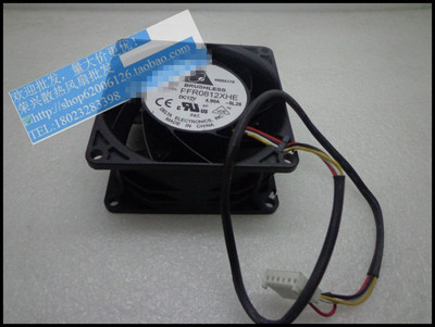 原装 8cm/厘米 8038 12V 4.90A PFR0812XHE 汽车增压超暴力风扇