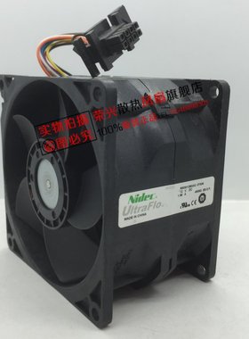 原装NIDEC R80W12BGAC-07A04 8056 12V 1.96A 双电机 服务器风扇