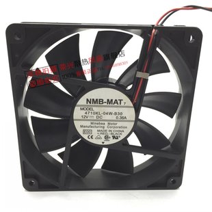 B29 B30 0.32A 4710KL 三线12CM散热风扇 12V 04W 12025 NMB B50