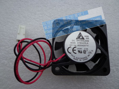 4CM/厘米 4010 5V 0.10A 2线 散热风扇 EFB0405LA P/N:3620425711