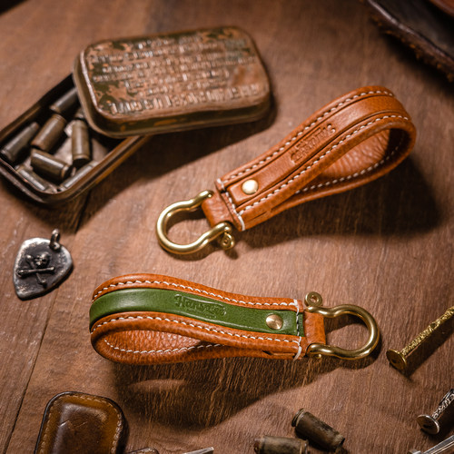 大汉原创重磅缝线牛皮大烟斗架子