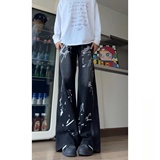 涂鸦中性牛仔裤B24-P50，男装牛仔裤，星座617A-3（原B318）