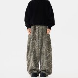 豹纹中性牛仔长裤B25-P55，男装休闲裤，星座617A-3（原B318）