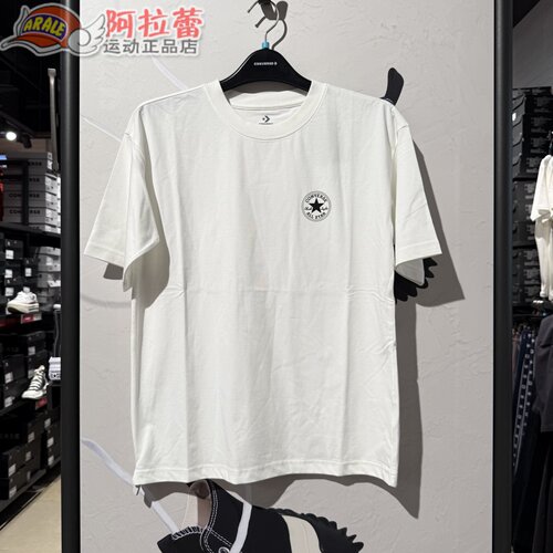 Converse/匡威 男士同款凉感舒适圆领印花休闲短袖T恤  MCH691