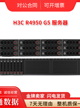 H3C新华三 R4950 G5 服务器 8个NVME 双路AMD CPU 支持4个GPU运算