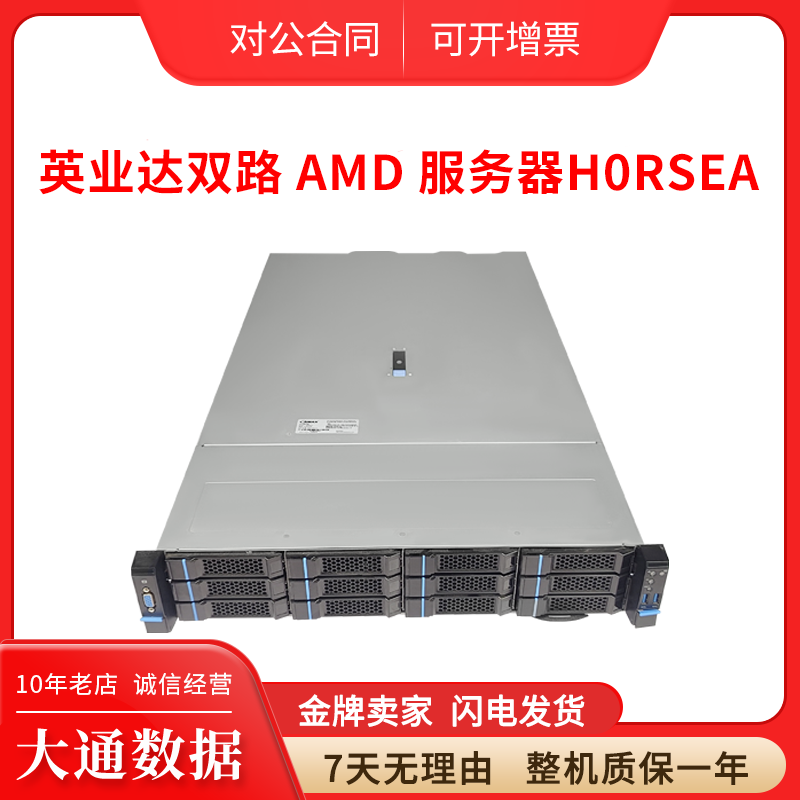 英业达H0RSEA双路AMD服务器
