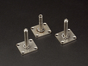 2024新款甲鱼枪八卦轮中轴螺杆甲鱼竿四孔底座中轴坐片锚鱼轮配件