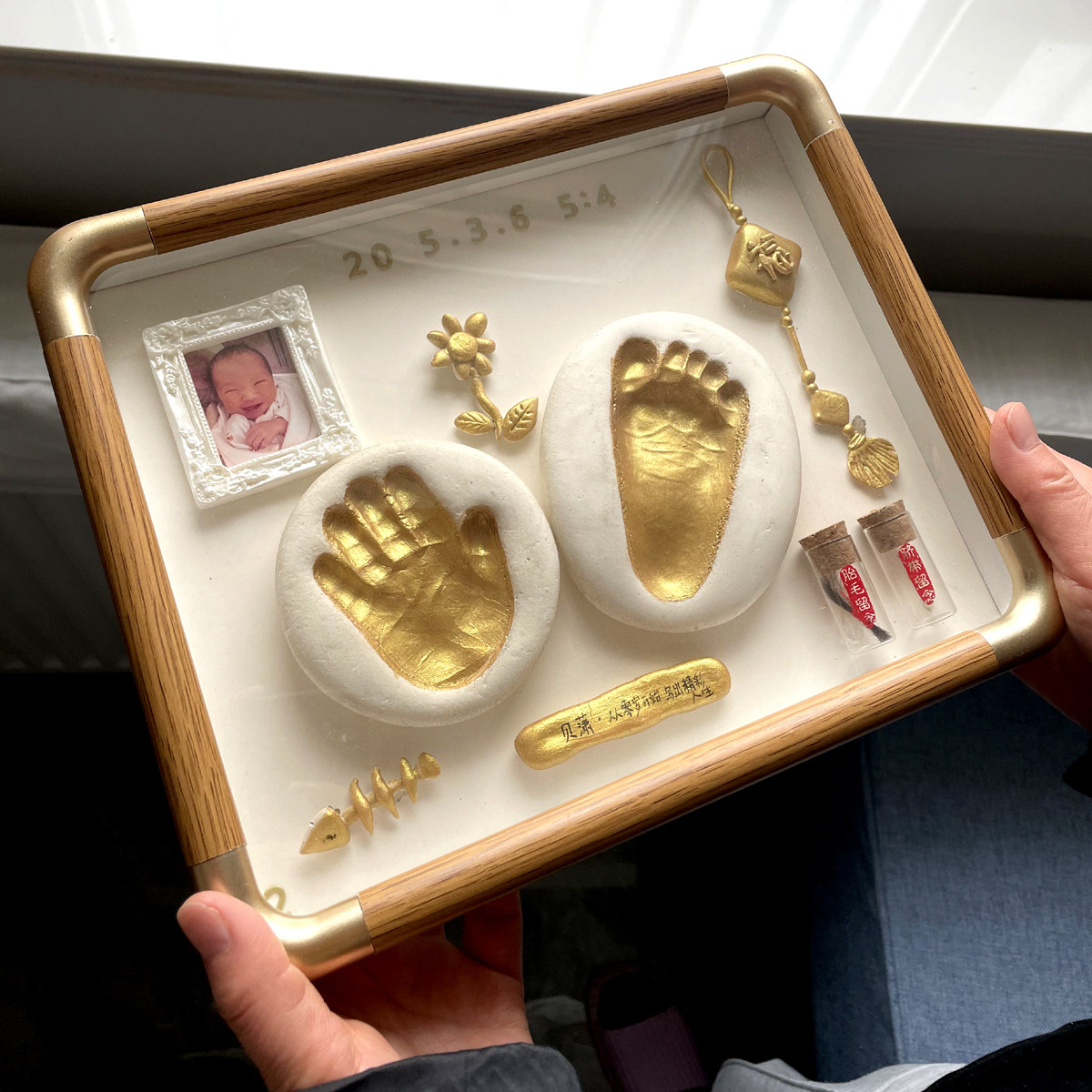 宝宝手足印泥手脚印永久胎毛纪念品自制diy新生婴儿满月百天礼物,玩具/童车/益智/积木/模型,手脚印,淘宝优惠券,粉丝福利购,淘宝优惠卷