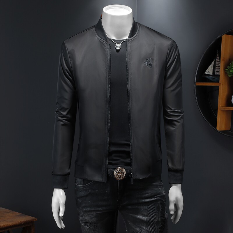 2026春秋休闲双面穿夹克货号7711-调整P200{双面穿}假模图，男装夹克，钱塘2010A