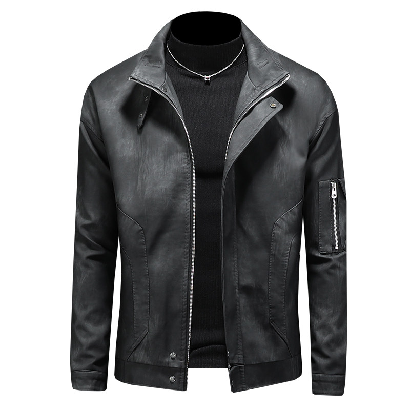 2025新款男皮衣秋冬机车服外套QT212-货号9011-P150镂空图,男装皮衣,钱塘2010-1