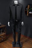 2026冬季新款翻领休闲白鸭绒羽绒服QT212-B6601-P285镂空图，男装羽绒服，钱塘2010-1