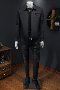 2026冬季新款翻领休闲白鸭绒羽绒服QT212-B6601-P285 镂空图图片