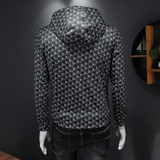 2024秋季新款休闲连帽夹克货号7693-P175假模图，男装夹克，钱塘2010-1