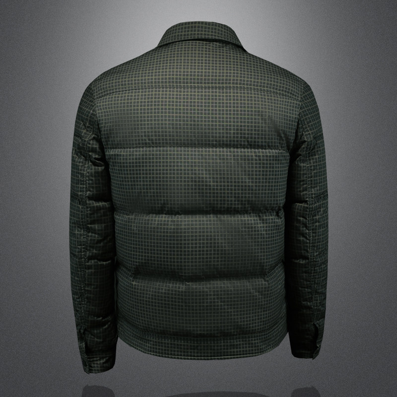 2026冬季新款翻领休闲90充绒白鸭绒羽绒服QT212-F7729-P310镂空图,男装羽绒服,钱塘2010-1
