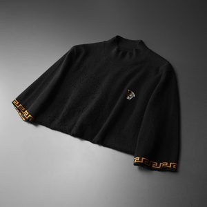 6604 冬季新款高品质山羊绒短袖保暖毛衣 P220 328起图片