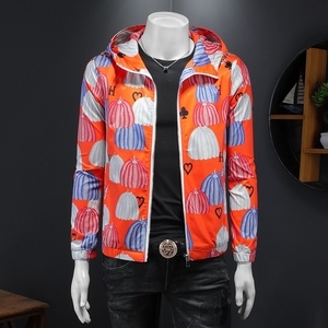 2026春秋热销南瓜图案印花夹克货号7633-P165假模,白色泡沫底鞋子怎么搭配图片