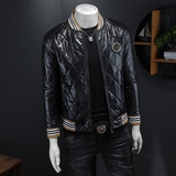 2024冬季新款休闲棒球领加厚保暖棉服QT212-F7519-P255假模图，男装棉衣，钱塘2010-1