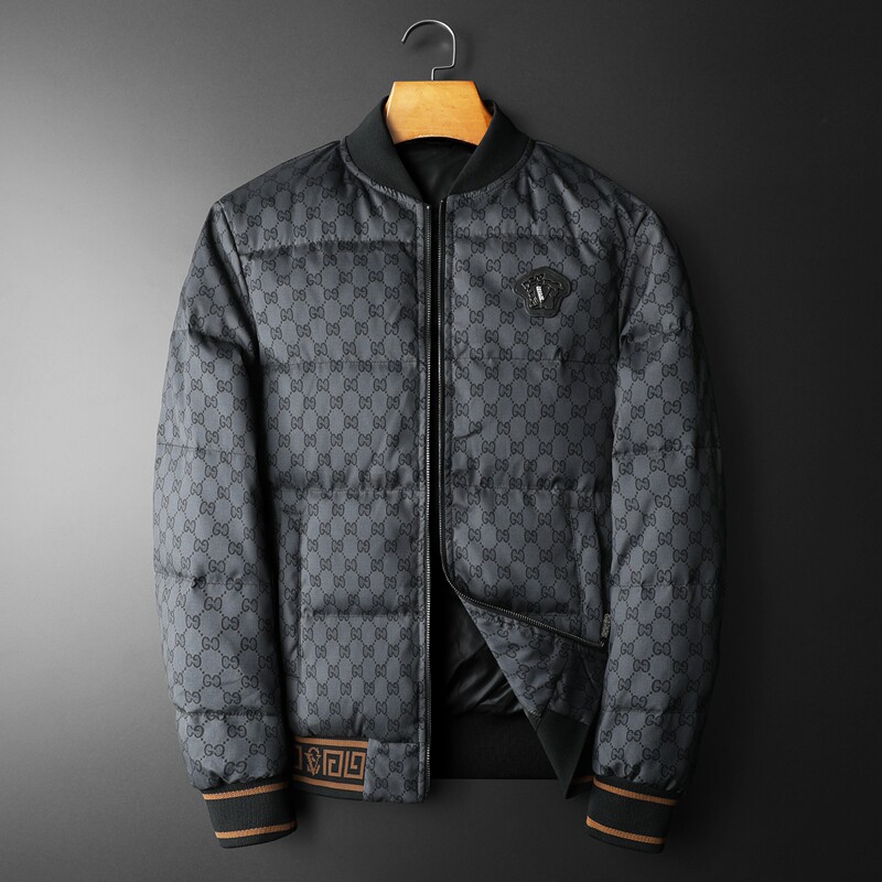 7514 冬季新款羽绒服男白鸭绒休闲保暖外套 P280图片