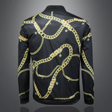 2026春季新款男士双面穿印花夹克QT212-货号F7786-P200镂空图，男装夹克，钱塘2010A