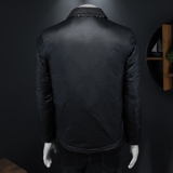 2024冬季新款休闲翻领保暖棉服QT212-F7727-P225假模图，男装棉衣，钱塘2010-1