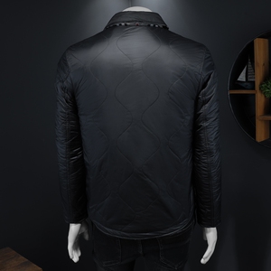 2024冬季新款休闲翻领保暖棉服QT212-F7727- P225 假模图图片