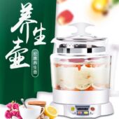 宏惠养生壶加厚玻璃电煎中药壶2L升大容量花茶壶黑茶煮茶器燕窝壶