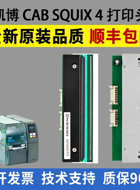 适用 凯博CAB SQUIX 4打印头 300DPI 600dpi点 CAB SQUIX 4热敏头