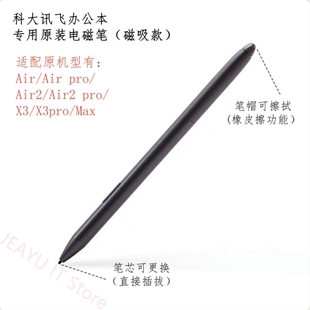 科大讯飞办公本电磁笔X1X2X3X5手写笔T1T2T3/Air2pro/Max替换笔芯