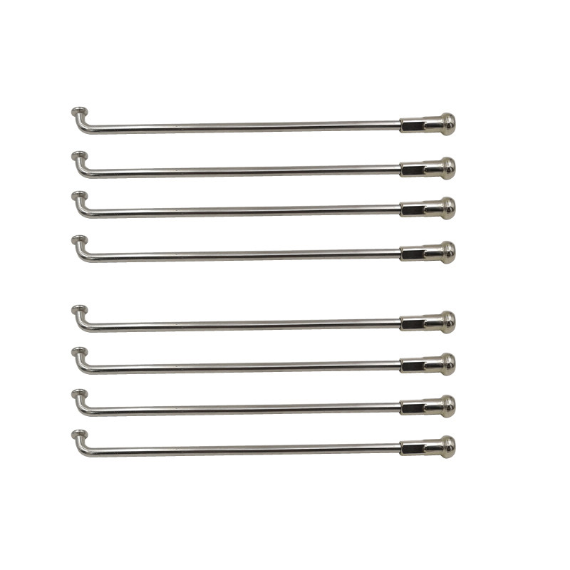 7号/7G直径4.5mm弯头等径304不锈钢材质银色摩托车车轮辐条(定做)