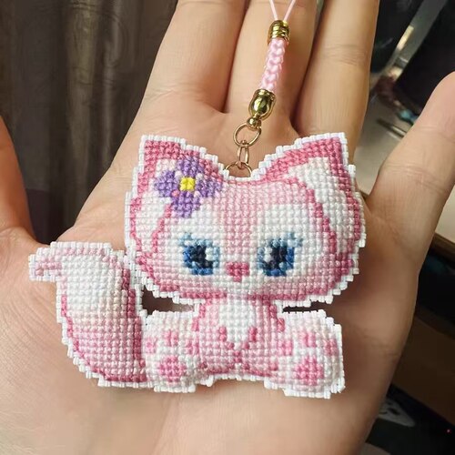 印花十字绣材料包玲娜贝儿