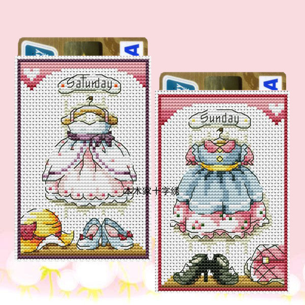 法國銀行卡套件十字繡