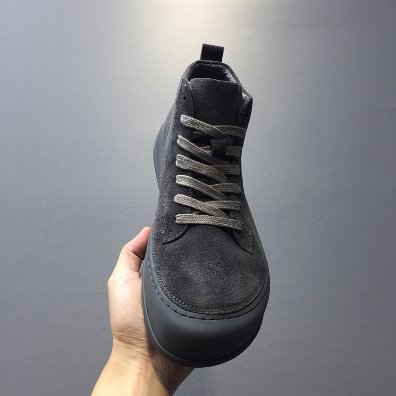 DESERT BOOTS MENS ANKLE BOOTIES AUTUMN MID-TOP JAPANESE RETRO CASUAL SHOES SUEDE MARTIN BOOTS GENUINE LEATHER CARGO BOOTS