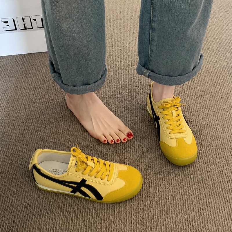 阿甘鞋板鞋轻便百搭平底德训鞋女