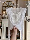 针织短外套套装 2026年春季 重工镶钻亮片吊带背心纯欲风气质短款 女