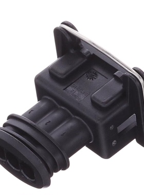 传感器喷油嘴电磁阀插头泰科3孔防水连接器2137216-1/替282191-1