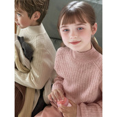 中大童内搭柔软打底衫 儿童秋冬新品 半高领毛衣2025亲肤羊毛衫 毛衣