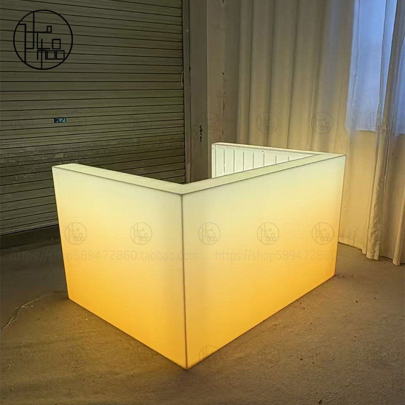 橙色渐变磨砂亚克力发光桌腿U型吧台桌脚定制灯箱商用展台桌腿,商业/办公家具,台脚台架/家具支架,淘宝优惠券,粉丝福利购,淘宝优惠卷