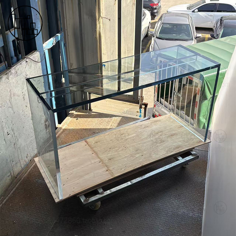 餐桌有机玻璃青色亚克力书桌