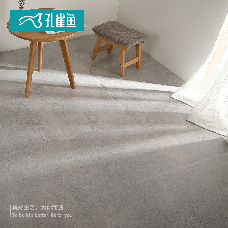 孔雀鱼灰色水泥砖loft仿古砖北欧ins背景墙瓷砖墙砖地板砖600x600在类目 家装主材, 瓷砖, 仿古砖（包括文化石）中 - 来自Buy2taobao.com提供专业的淘宝代购服务