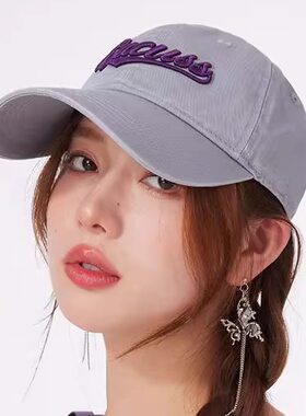 CACUSS韩版软顶字母棒球帽女春夏
