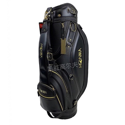 新款河马高尔夫球包男款高尔夫包职业球杆包Pu防水9型标准球袋