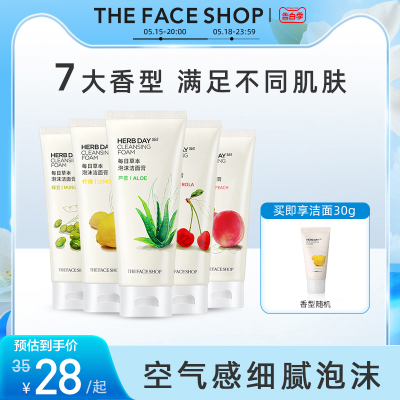 TheFaceShop/菲诗小铺泡沫洗面奶